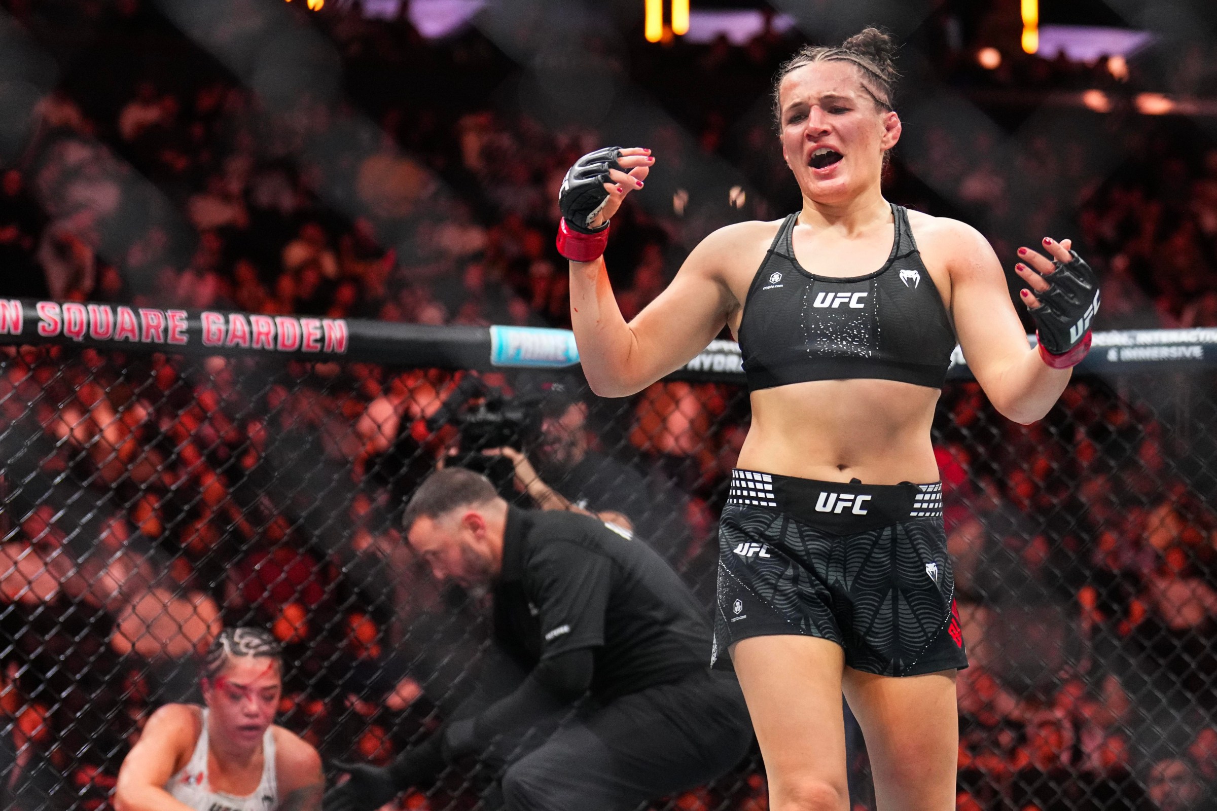 Erin Blanchfield could secure a title shot at UFC Edmonton.