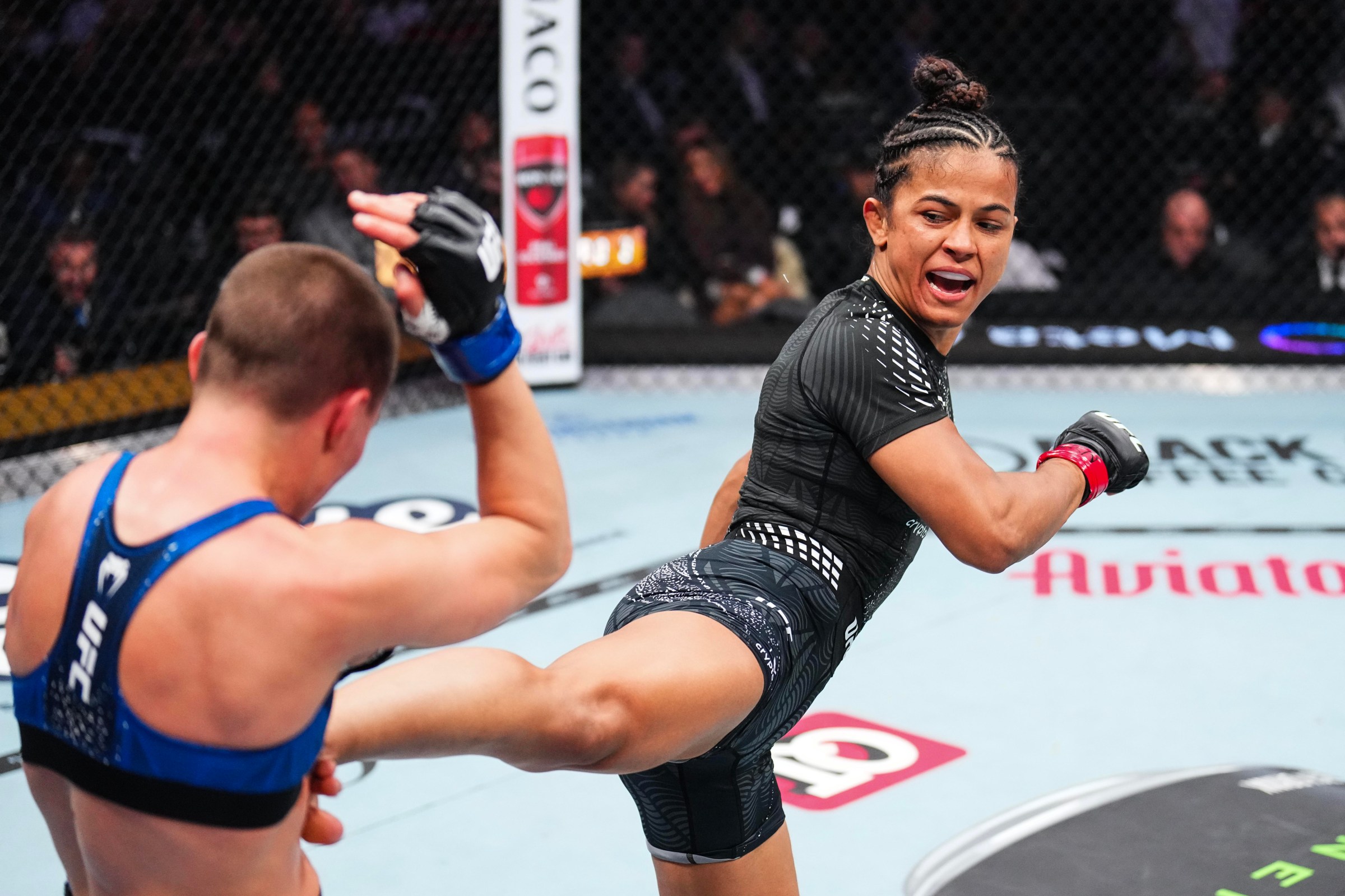 Natalia Silva goes for gold at UFC 332.