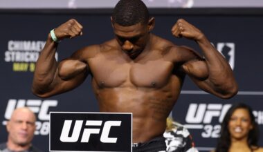 UFC Edmonton early weigh ins video, live results | Buckley vs. Malott