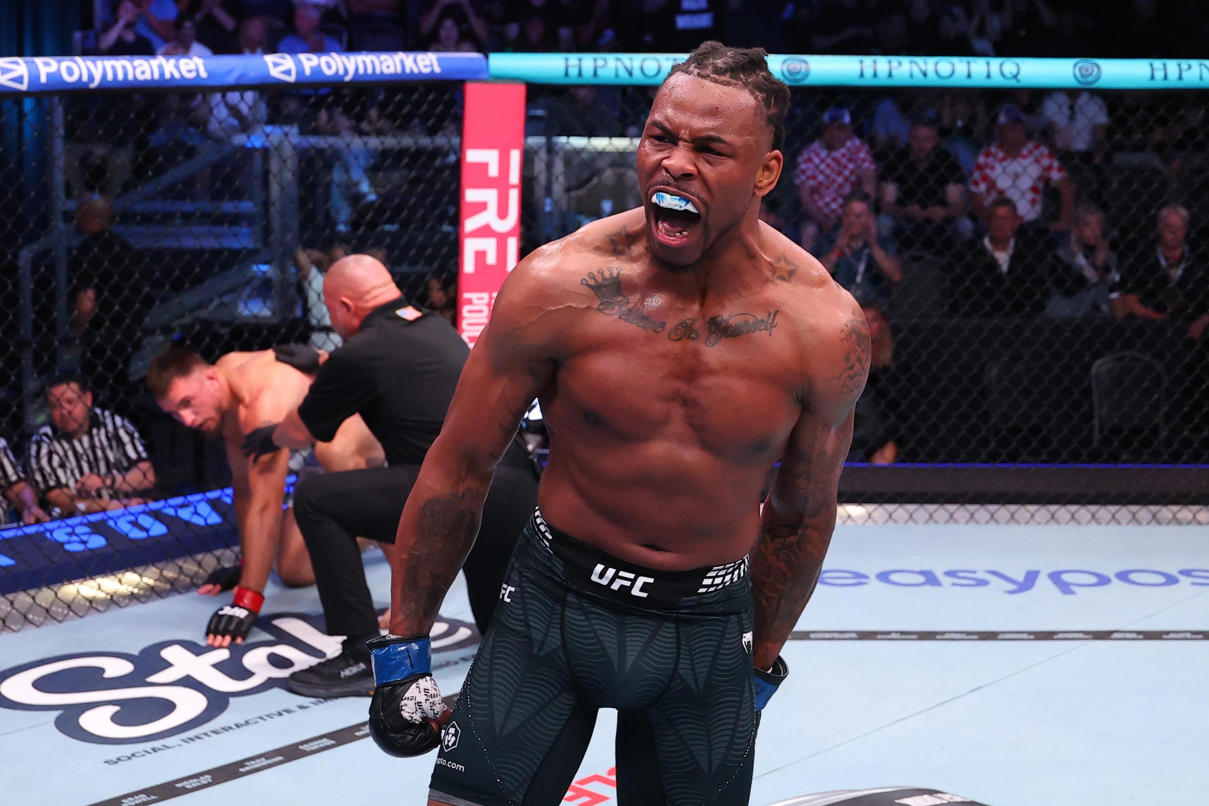 Khaos Williams welcomes a newcomer at UFC 332.