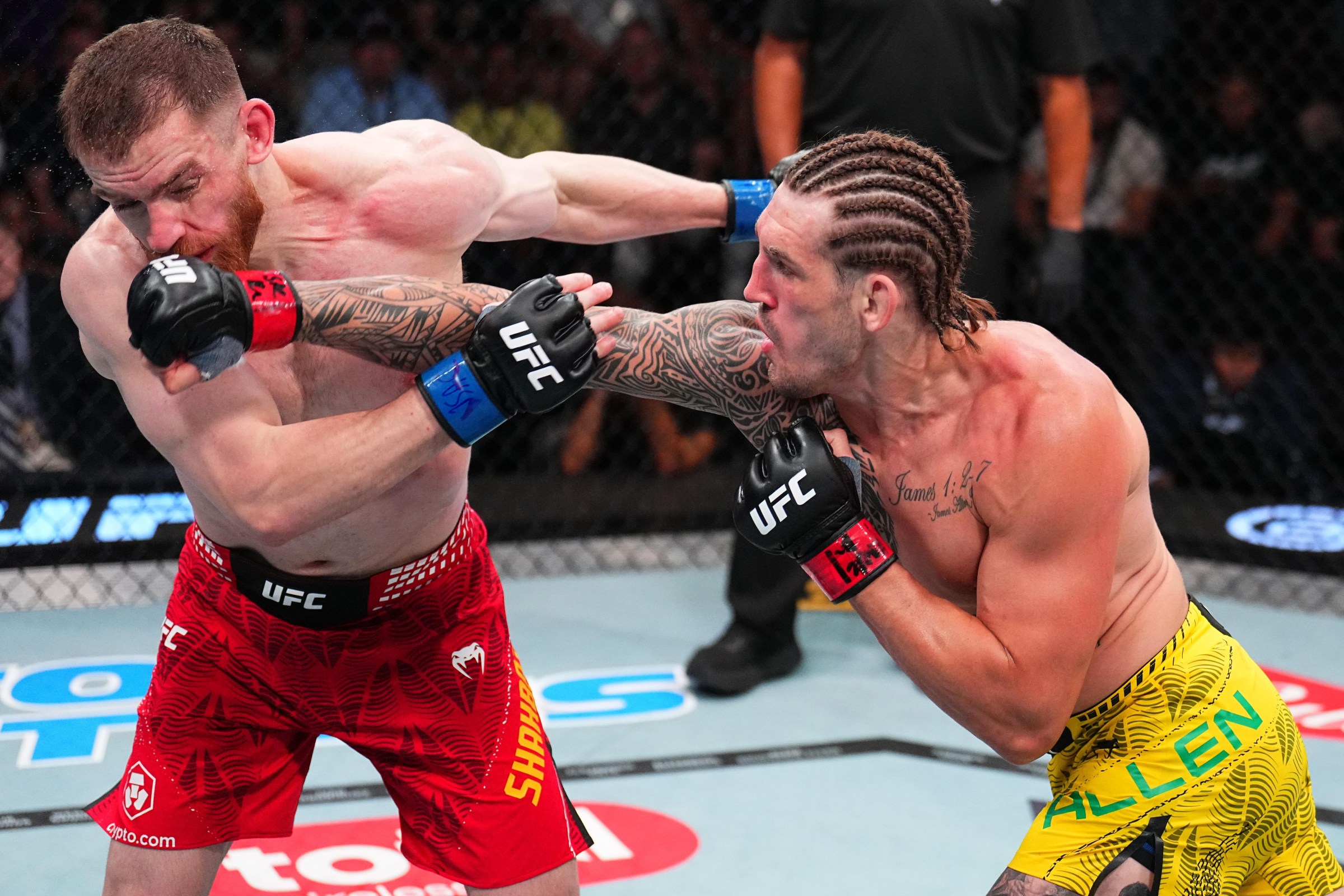 Brendan Allen will try and keep his run going at UFC Vegas 122.