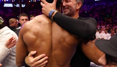 Bye! Anthony Joshua aligns with Eddie Hearn, agrees to ‘pull the plug’ on Tyson Fury fight to spite Dana White