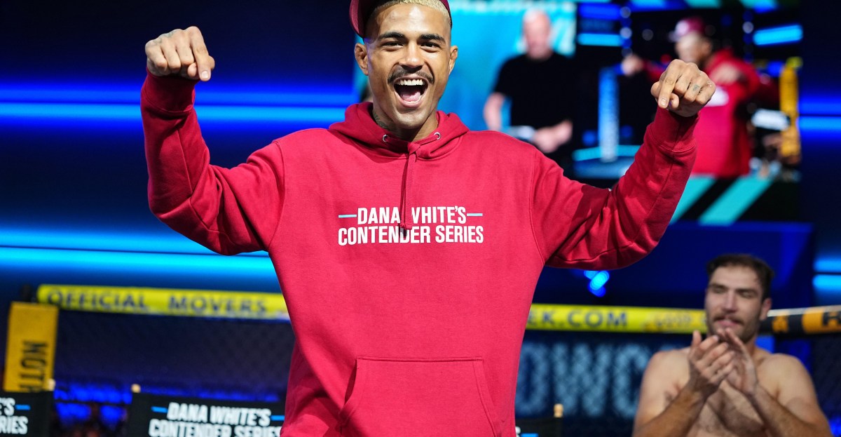 Sal Everett still working as Dana White’s runner, after earning contract on Contender Series