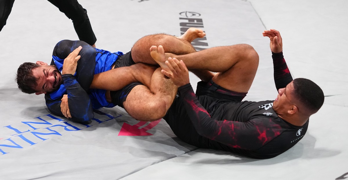 Watch Gabriel Almeida tap out Gilbert Burns at UFC BJJ 12