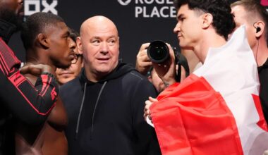 UFC Edmonton Start Time, Full Fight Card Details