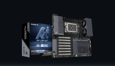 GIGABYTE Unveils WRX90 AI TOP Motherboard With Support for Up to 9 GPUs and 2TB of RAM