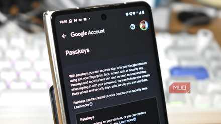 google account passkeys.