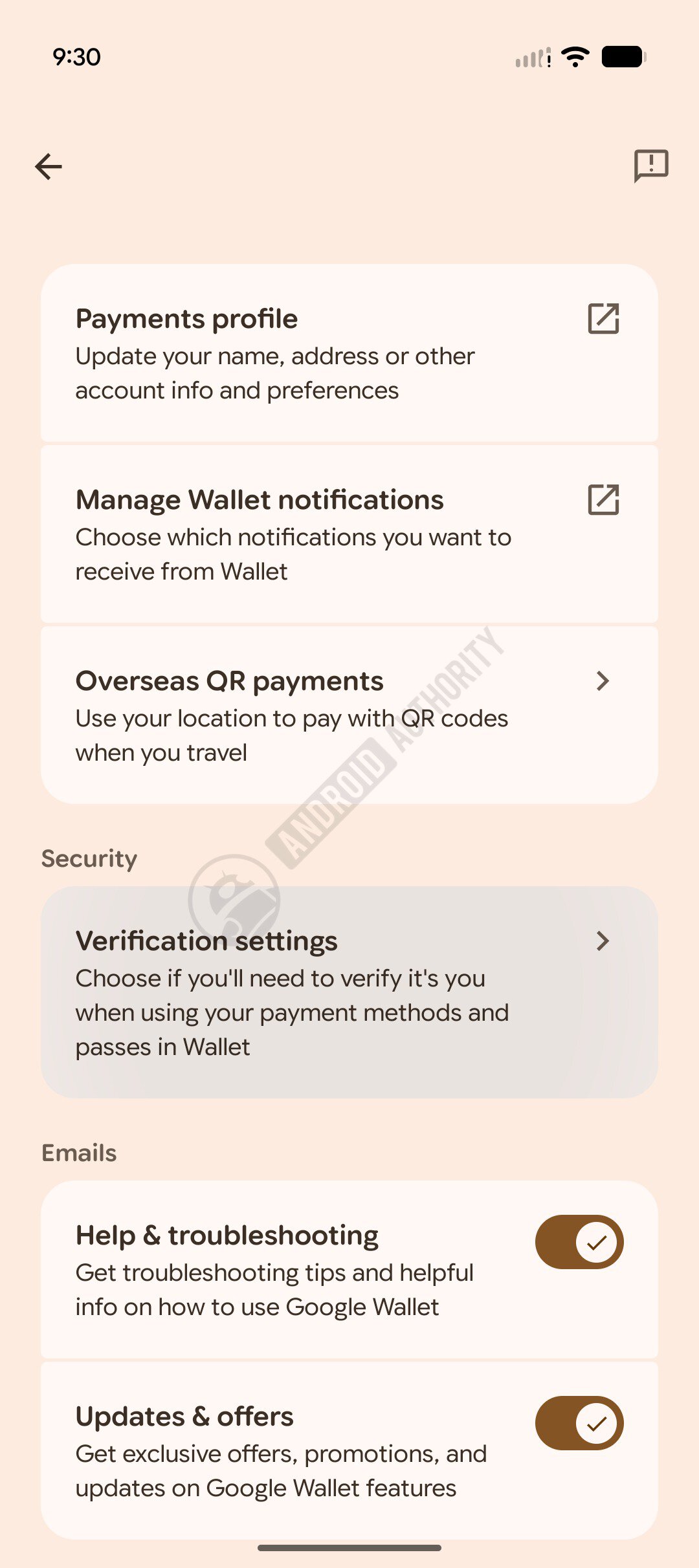 google wallet verification settings 1 google wallet verification settings 1