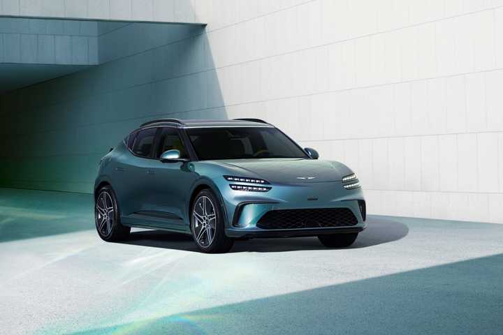 2027 Genesis GV60 Front Angle