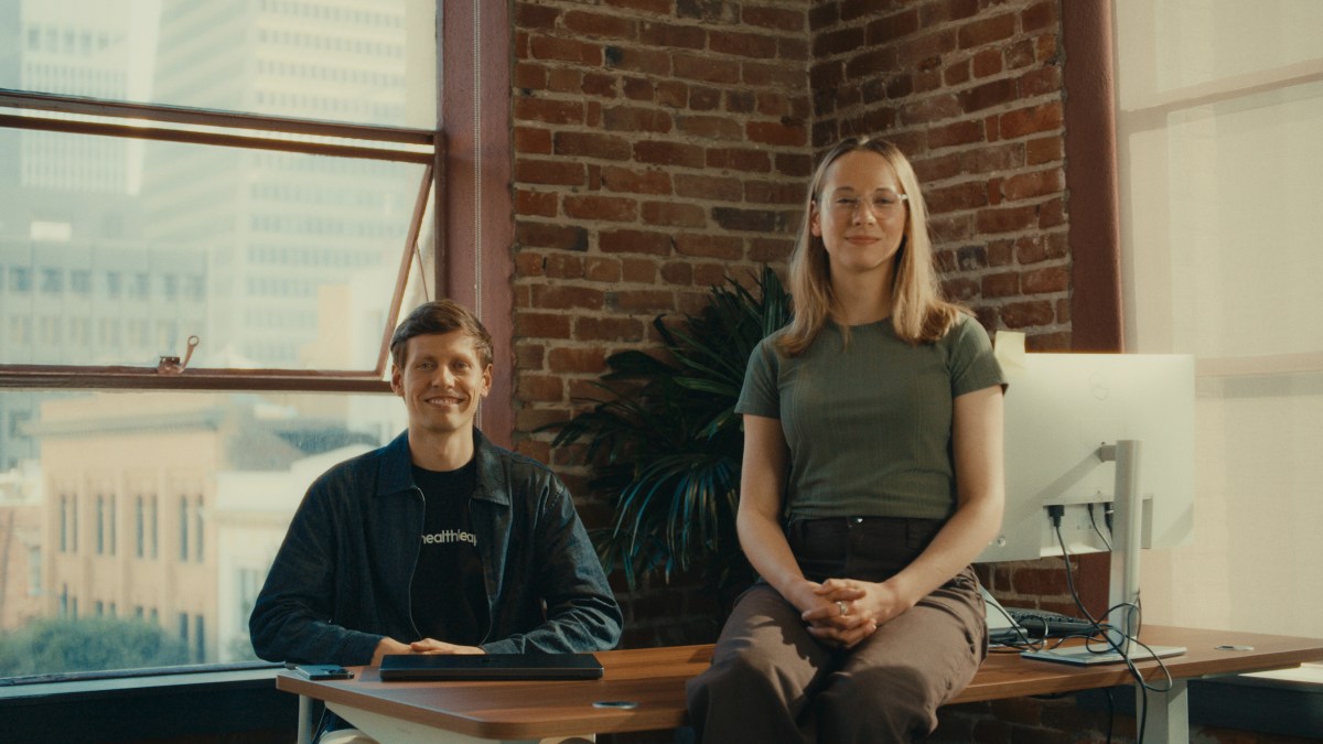 Healthleap co-founders Josiah and Jemima Meyer