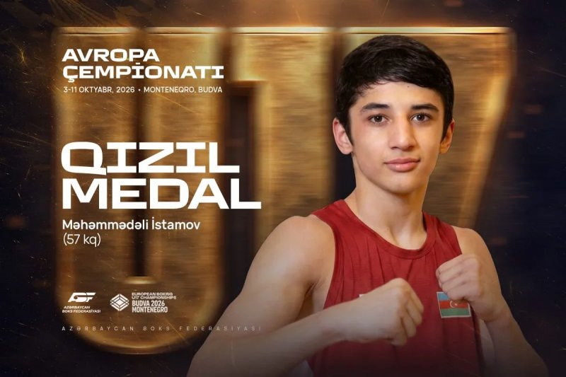 Azerbaijan’s Istamov wins gold at European U-17 Boxing Championships