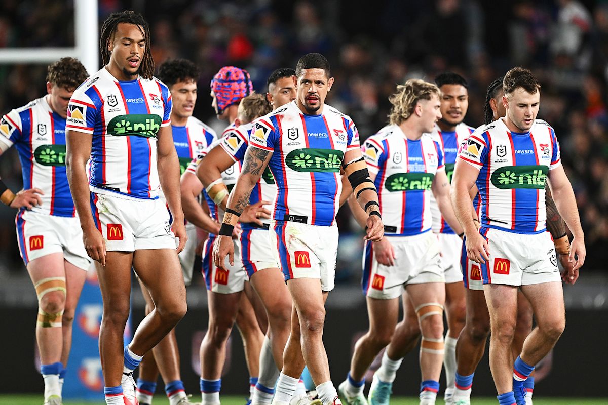 Rugby league fans slam 'farce' after Knights player's rare switch ahead of NRL grand final
