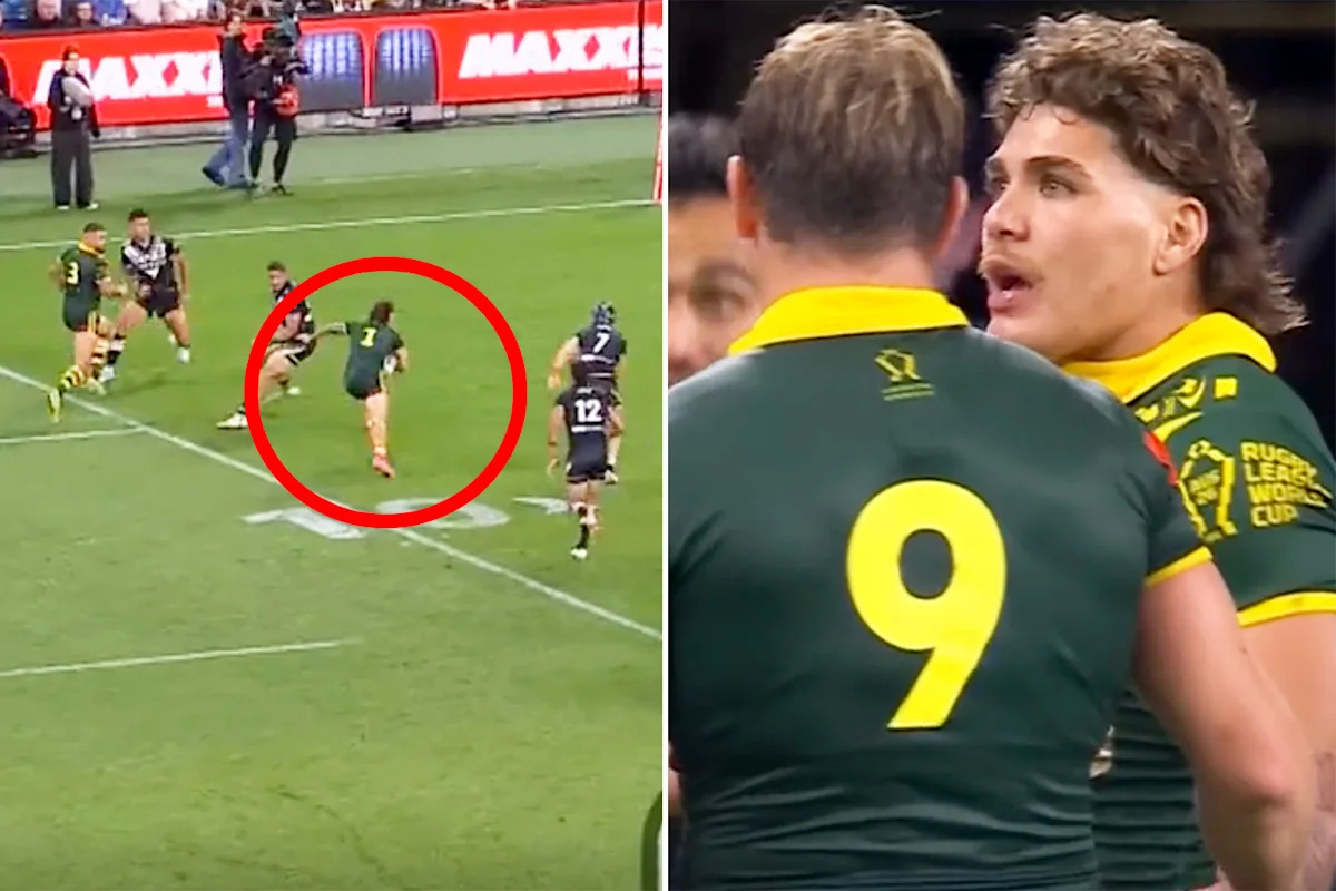 Calls for rule change after Reece Walsh pinged for illegal act at Rugby League World Cup