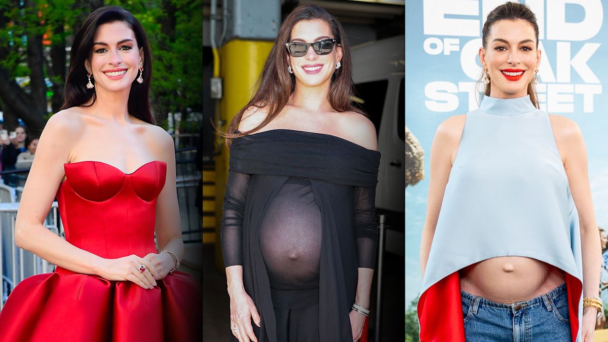 'Verity' star Anne Hathaway's blockbuster year ends with her most adventurous pregnancy look yet