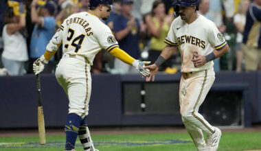 MLB Playoff Roundup: Brewers and David Hamilton put pressure on Dodgers, Guardians stay surging