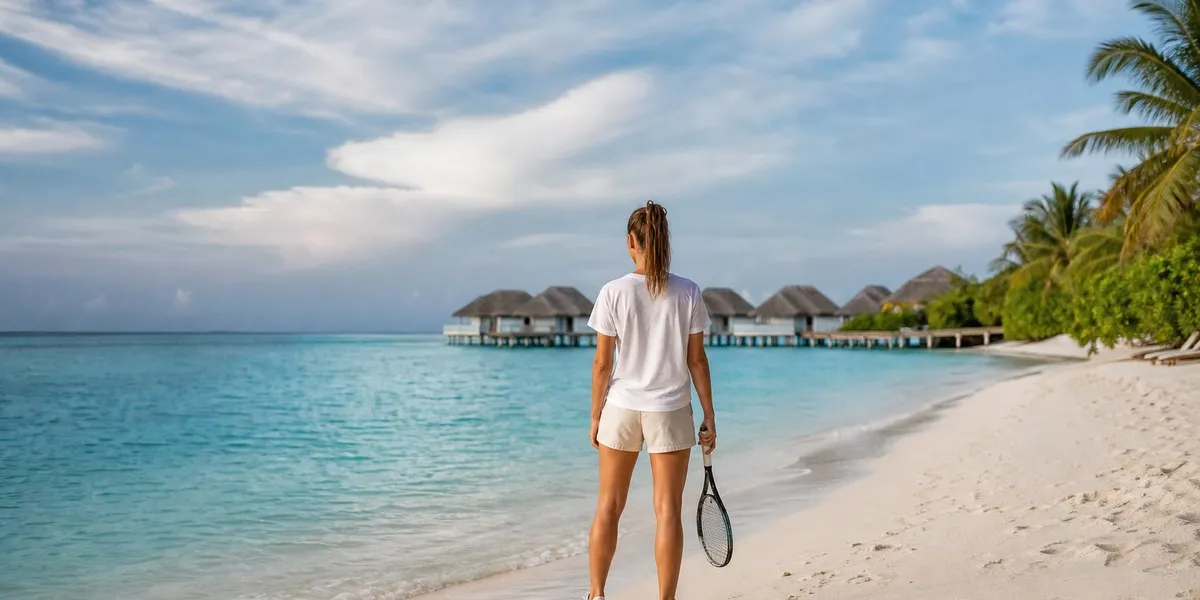 Tennis player Iga Świątek is vacationing in the Maldives — Interia Sport