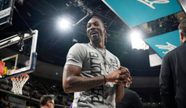 Former NBA superstar Dwight Howard makes official European debut