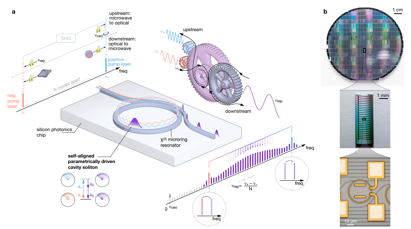 University of Auckland, NIST, and UMD Demonstrate Octave-Spanning Chip-Scale Microcomb in Nature
