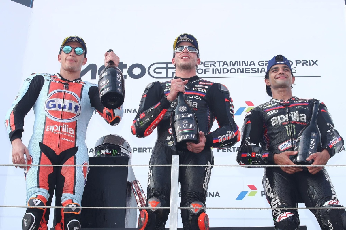 From Argentina to Mandalika: The path to Aprilia's ultimate MotoGP race result