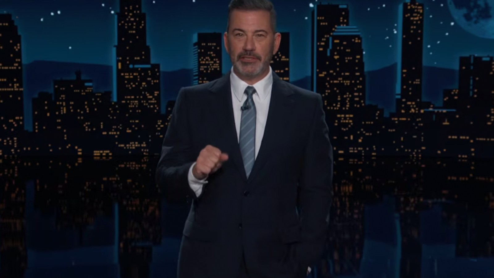 Jimmy Kimmel Takes Aim at Donald Trump's New Press Secretary