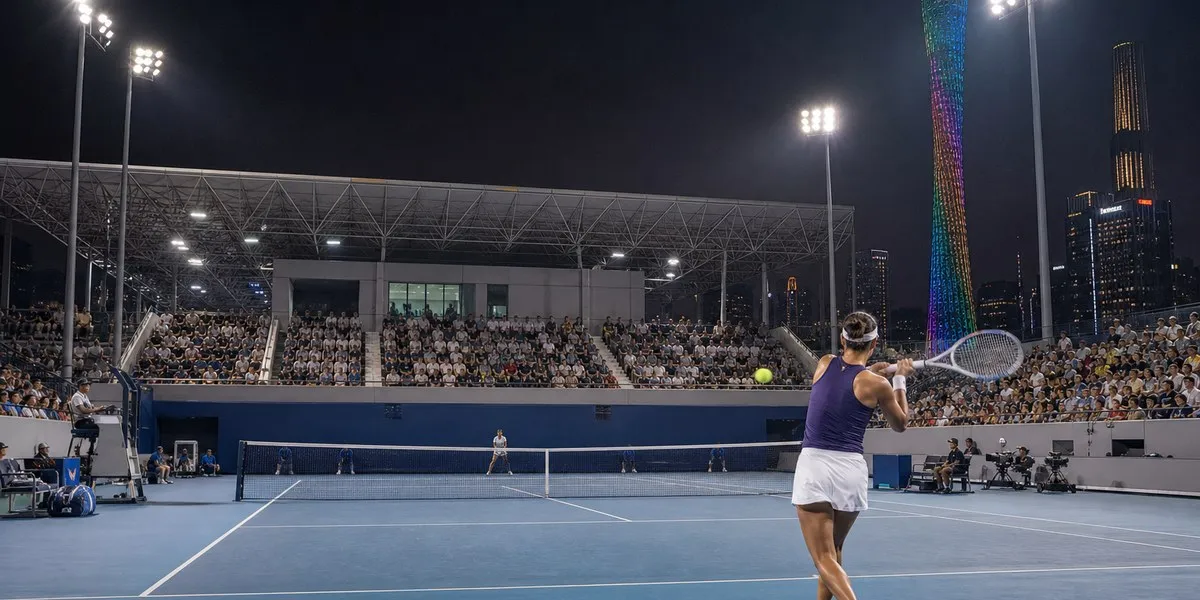 Tennis player Magda Linette defeats Zakharova in Guangzhou — Interia Sport