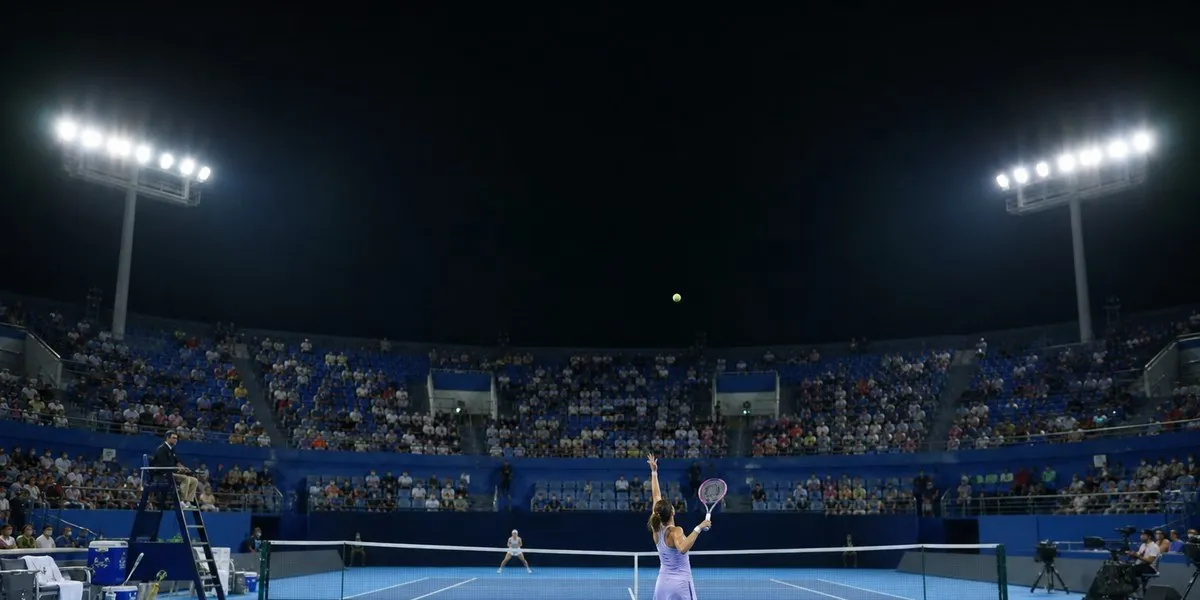 Tennis player Maja Chwalińska defeats Sherif at the Wuhan tournament — Interia Sport