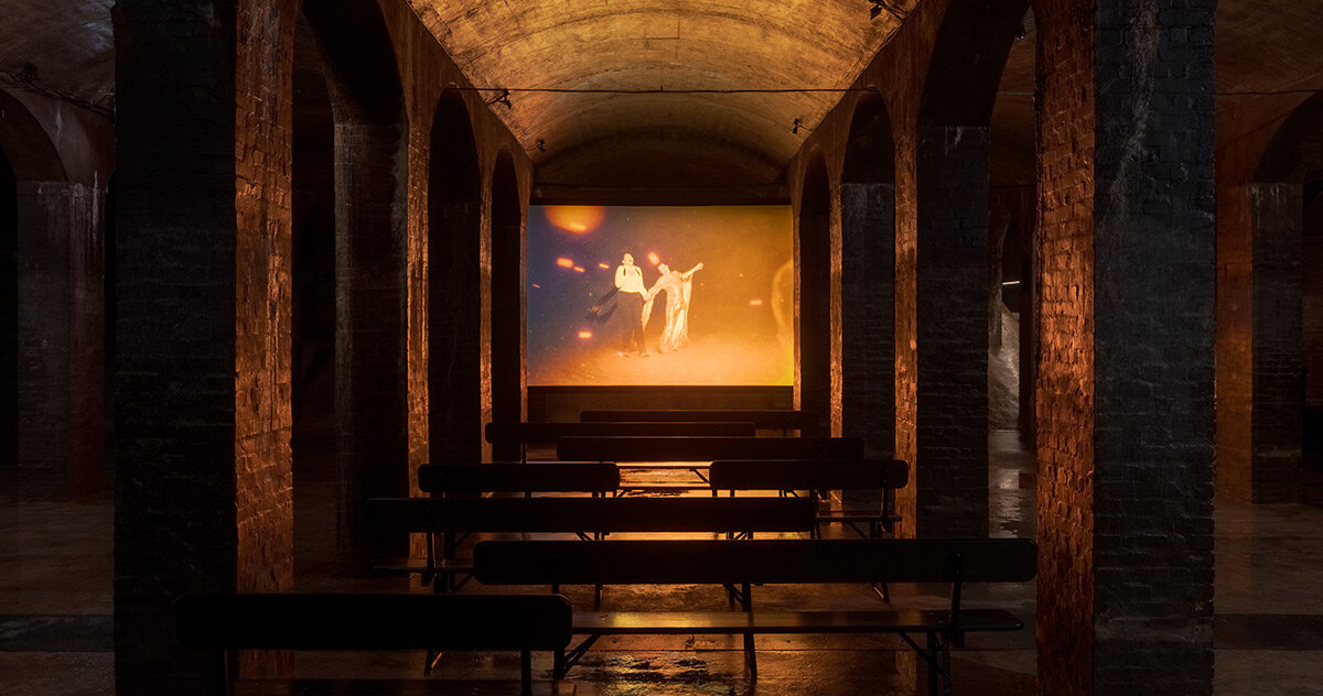 we watched marina abramović die seven times in a shadowy cisterne beneath copenhagen