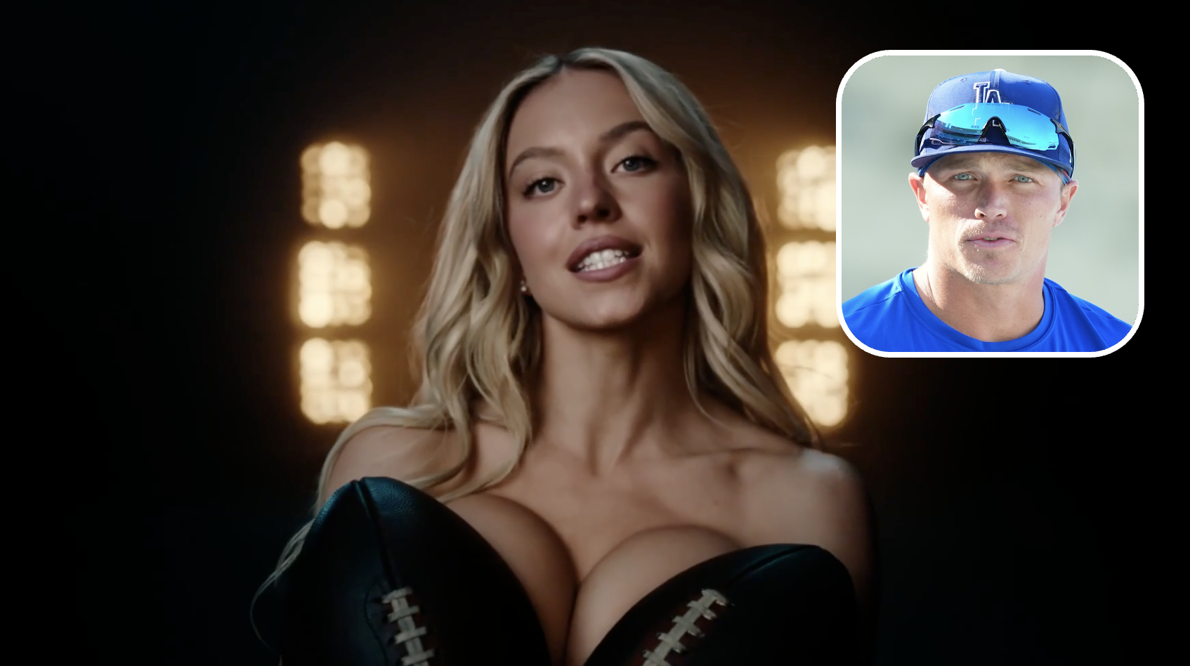 Dodgers player slams 'soft porn' ads during MLB games