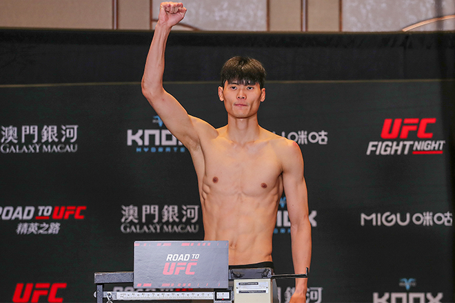 Japan's "Shuto" is one of Asia's six major MMA organizations in terms of player size. Lim Kwan-woo (..