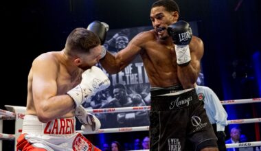 Live results: Osleys Iglesias stops Oliver Zaren to retain titles