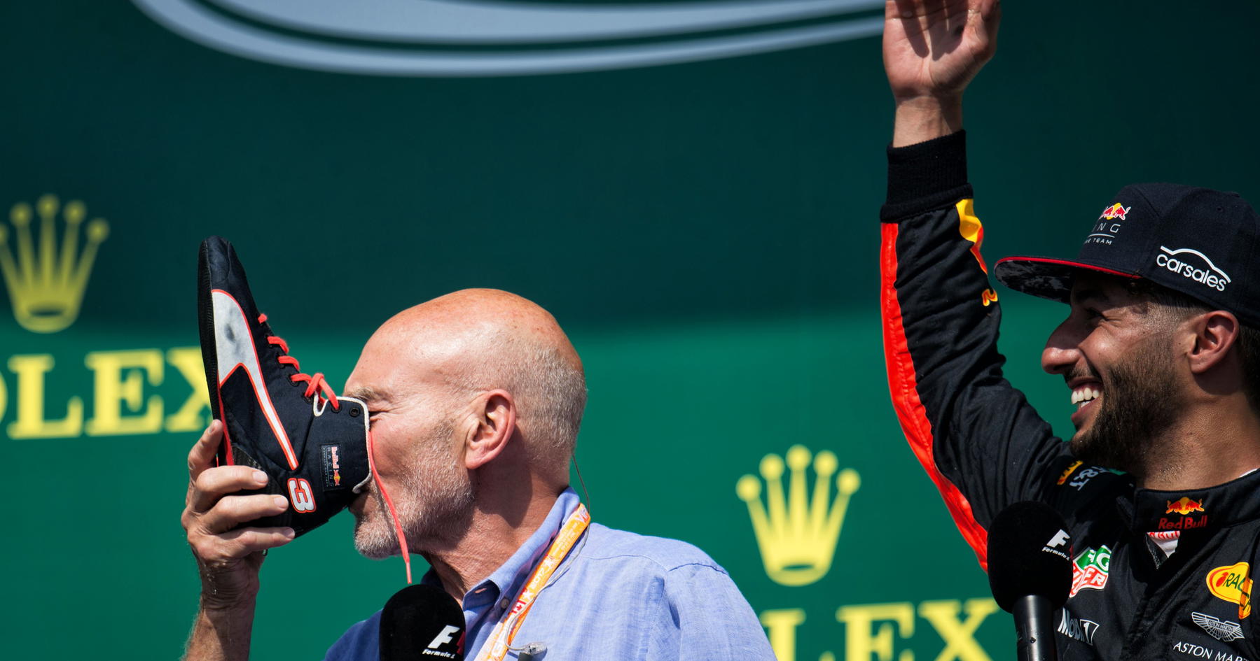 F1 remembers Hollywood legend with iconic Daniel Ricciardo moment