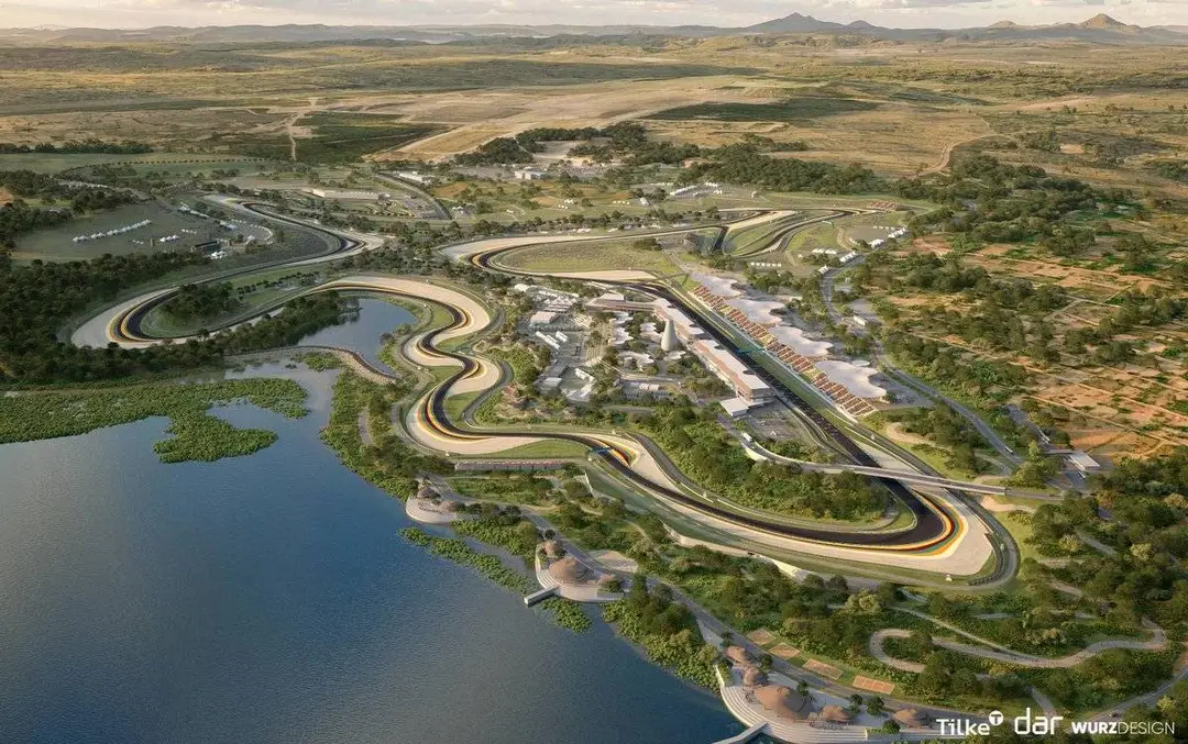 rwanda grand prix africa f1 track graphic