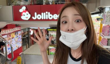 Philippines-raised K-pop star Sandara Park surprised to find Jollibee on Orchard Road, gets dinner there