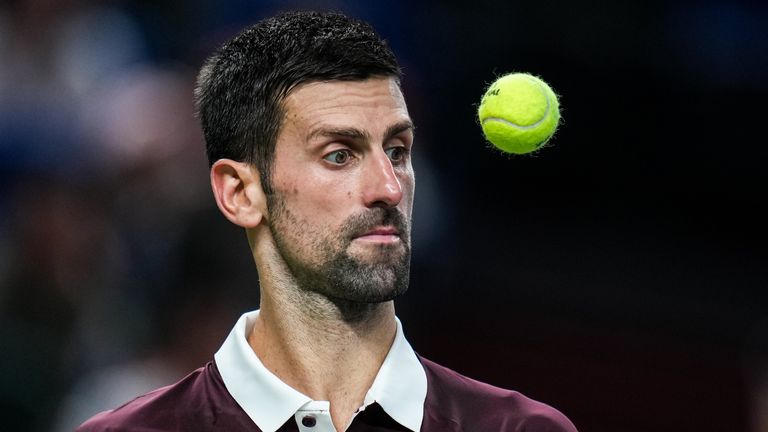 Novak Djokovic returns to action at the Swiss Indoors Basel