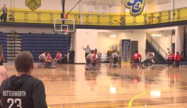 Wheelchair basketball tournament brings competition and camaraderie to St. Clair County Community College