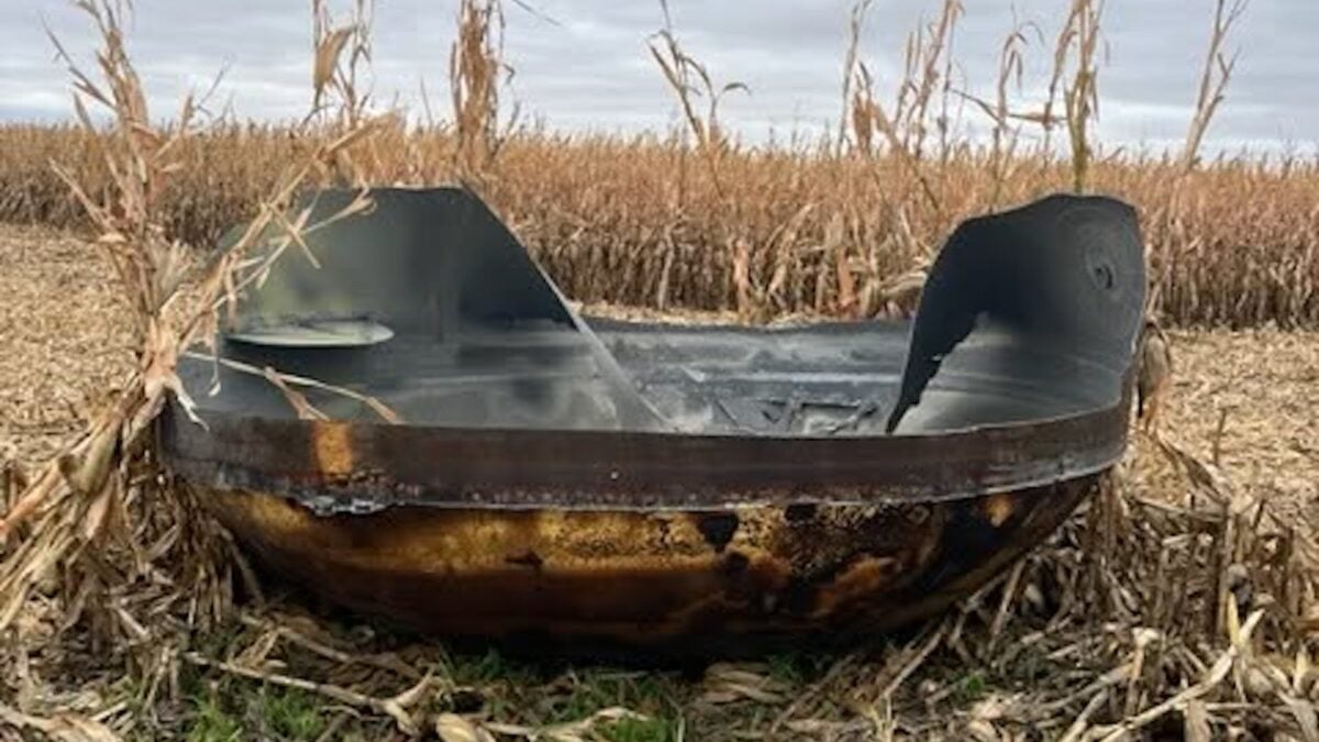 A Minnesota Farmer Found an 11-Foot Metal Object in His Cornfield. It Came From Space