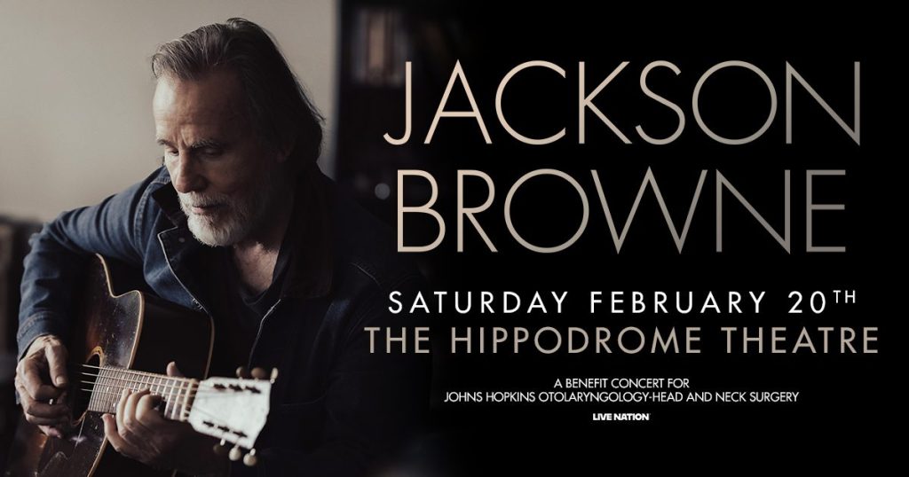 Listen to C4 & Nehman to win tickets to Jackson Browne at The Hippodrome Theatre