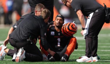 NFL Week 4 injuries: Updates on Lamar Jackson, Ja'Marr Chase, Saquon Barkley