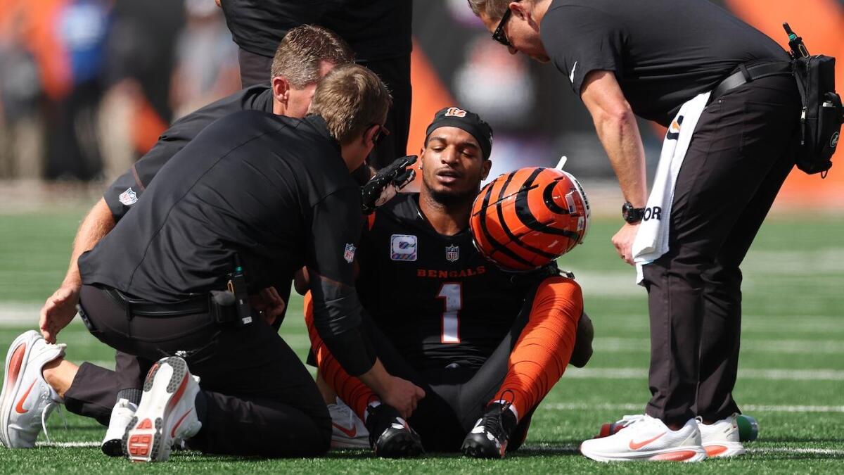 NFL Week 4 injuries: Updates on Lamar Jackson, Ja'Marr Chase, Saquon Barkley