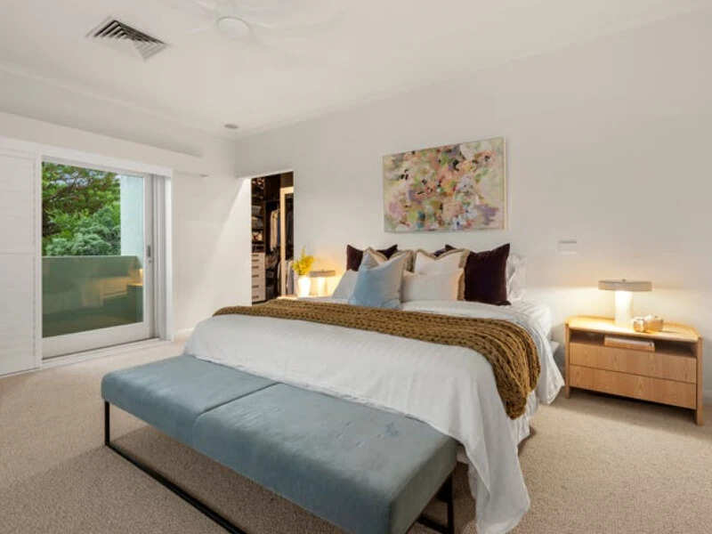 Pic credit: Realtor.com.au The bedroom