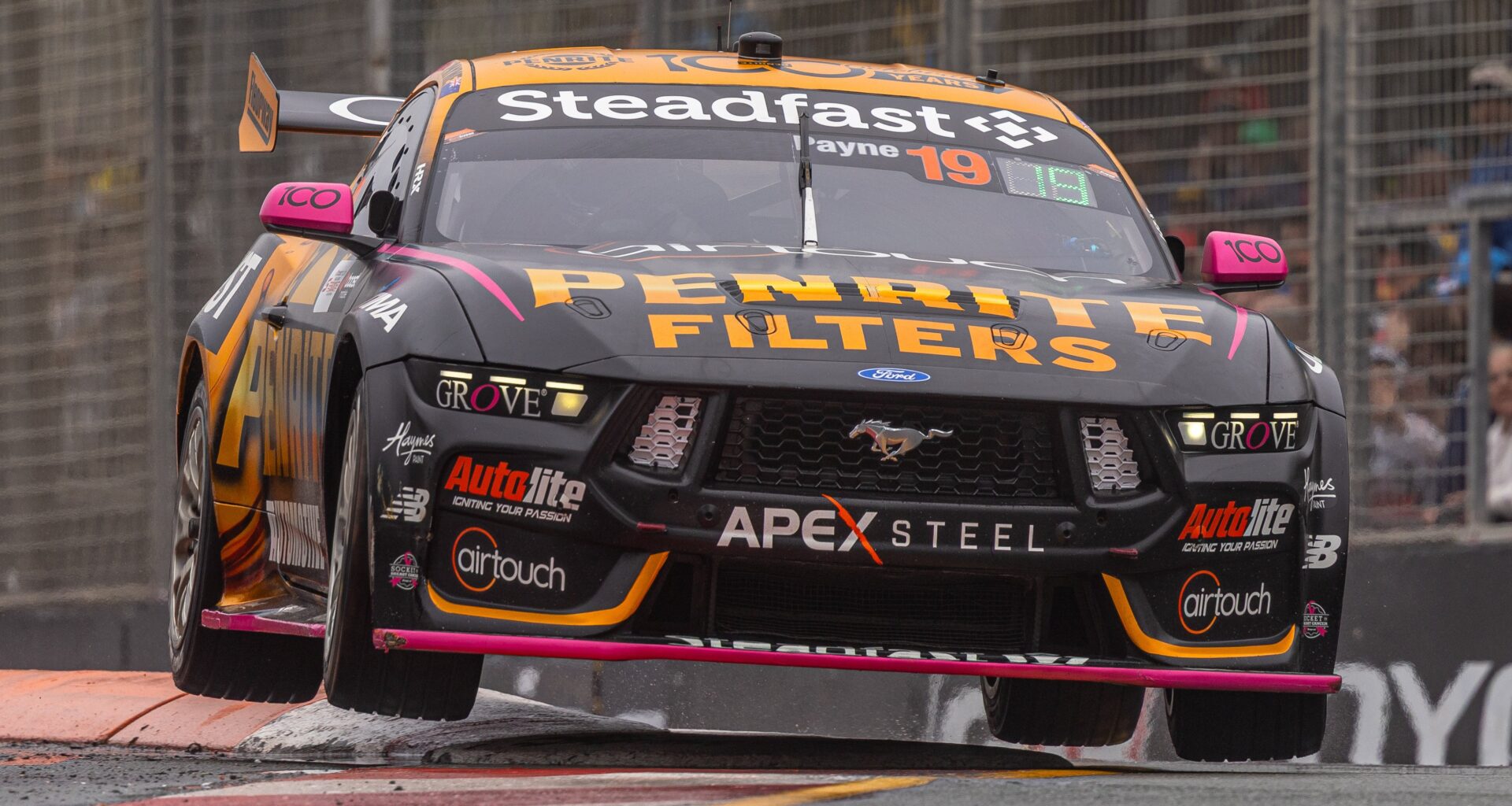 Grove Racing's Matt Payne during the Gold Coast 500. Photo: Rhys Vandersyde/InSyde Media