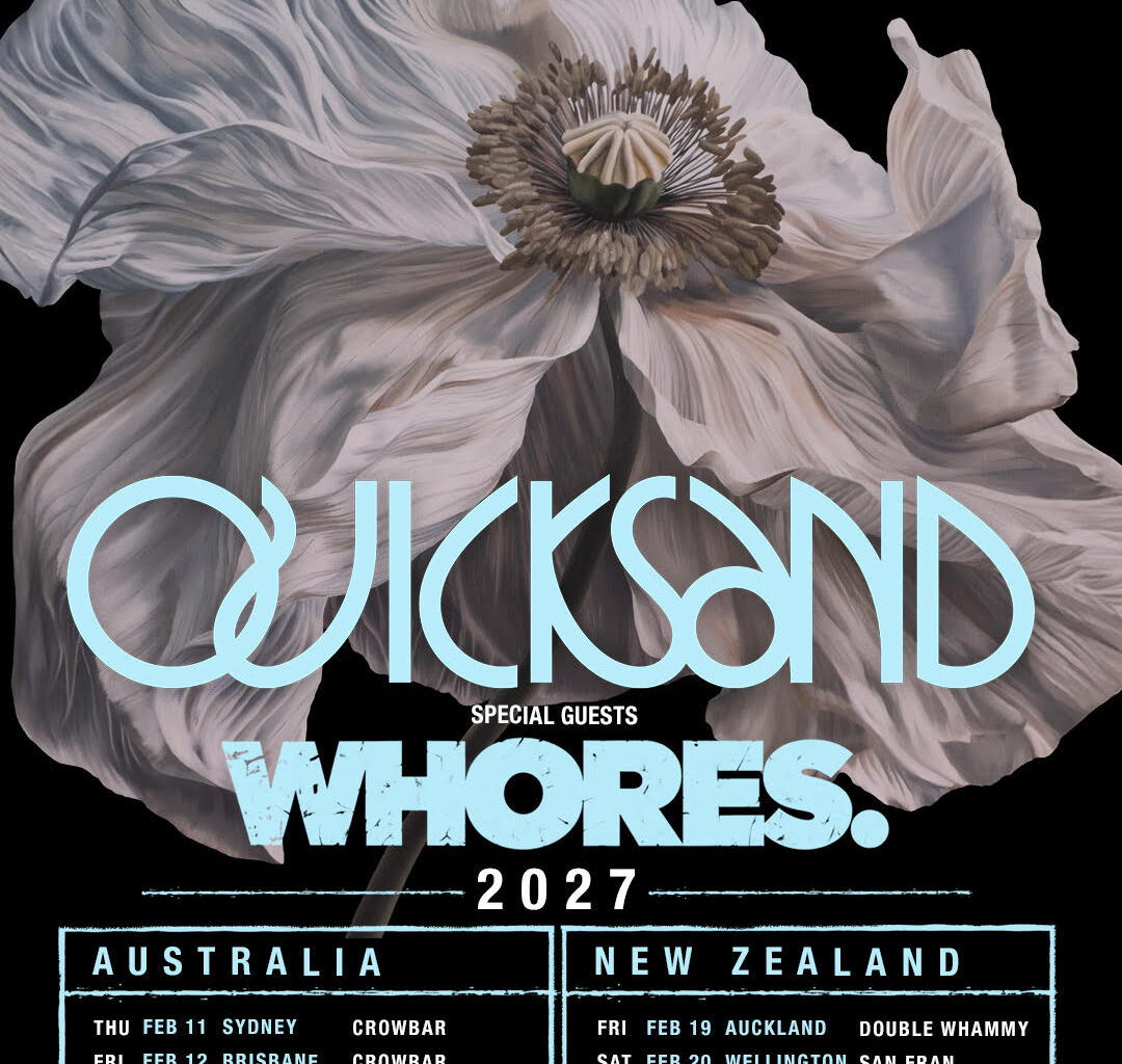 QUICKSAND Announce 2027 Australian Tour With WHORES