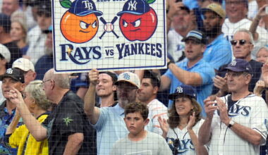 Rays' watch party for Game 3 at Trop's Hall of Fame grill