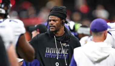 Ravens downgrade QB Lamar Jackson to out for Sunday