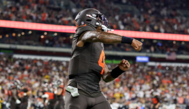 Thursday Night Football: Deshaun Watson leads Browns to 27-24 win over Steelers