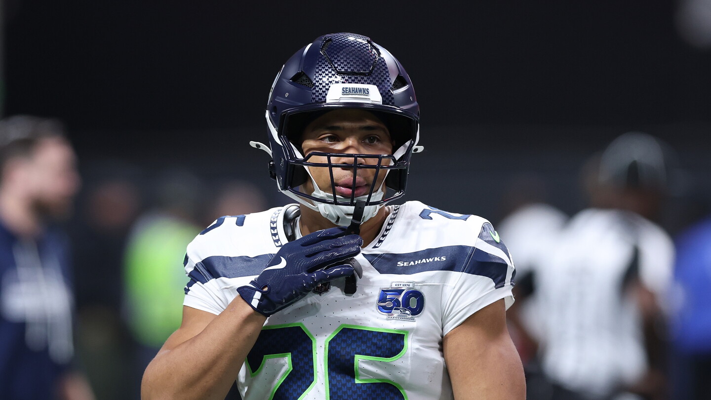 Zach Charbonnet will not play for Seahawks on Sunday