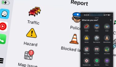 Waze allows users to report police