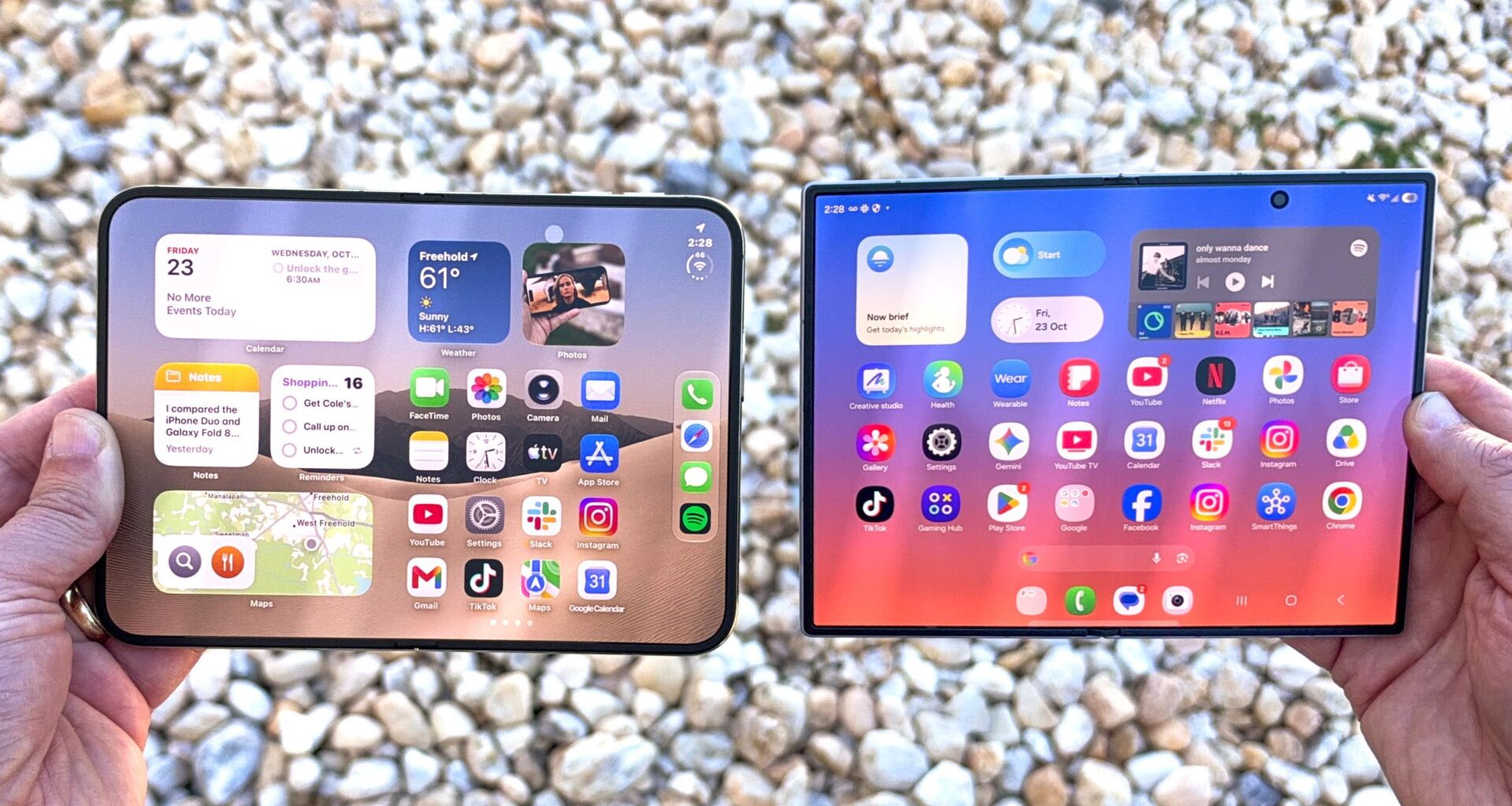 iPhone Duo vs. Samsung Galaxy Z Fold 8: Which foldable is the best?