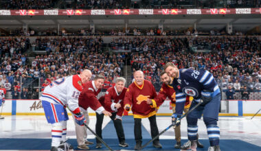 Stanley Cup descendants reunite for Jets-Canadiens Alumni Game