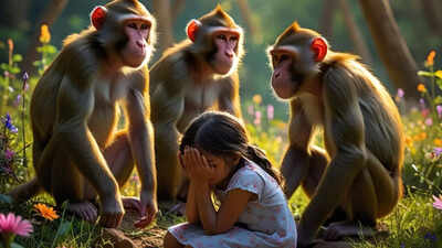 Woman who grew up with monkeys shares her life experience, “They talk to each other in a language…”